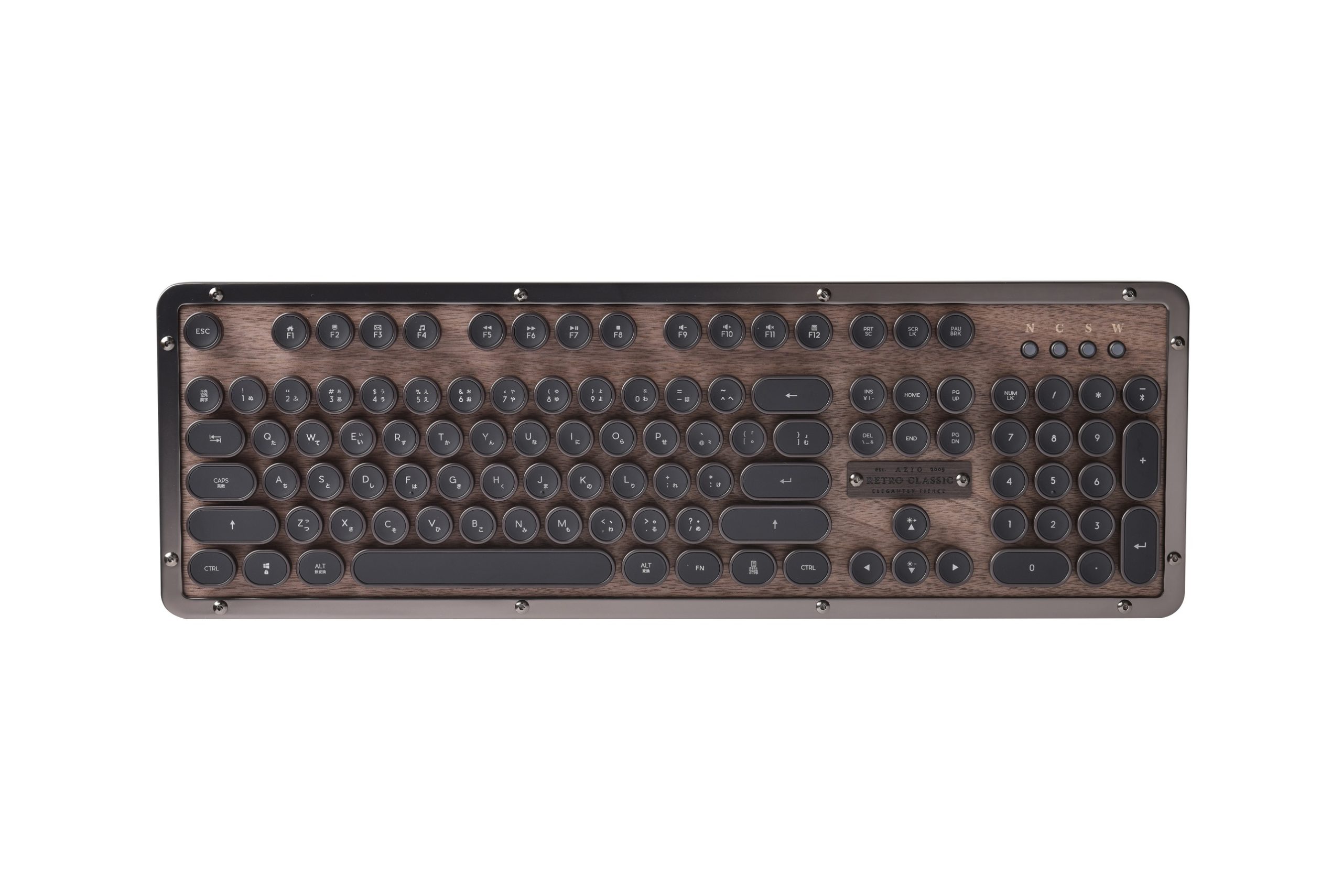 AZIO MK Retro Classic Keyboard エイジオ レトロ約1043g状態